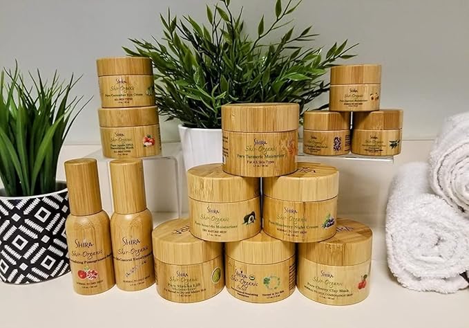 Shir-Organic Pure Cucumber Eye Cream For Dark Circles Eye Puffiness Wrinkles Instant Hydration Anti Aging Eye Cream for All Skin Type (30 ML)