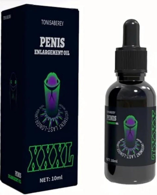 Massage Oil Enlargement Oil Increase Enlarge Gel Thicker Longer Stronger Large Size Enlarger Cream BLSEX for Men (F201-BLK)