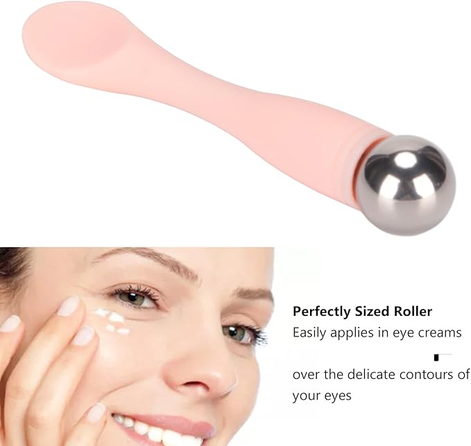 Eye Cream Roller,Eye Cream Applicator Wand Stick Eye Cream Roller to Reduce Dark Circles and Puffiness for Facial Massage