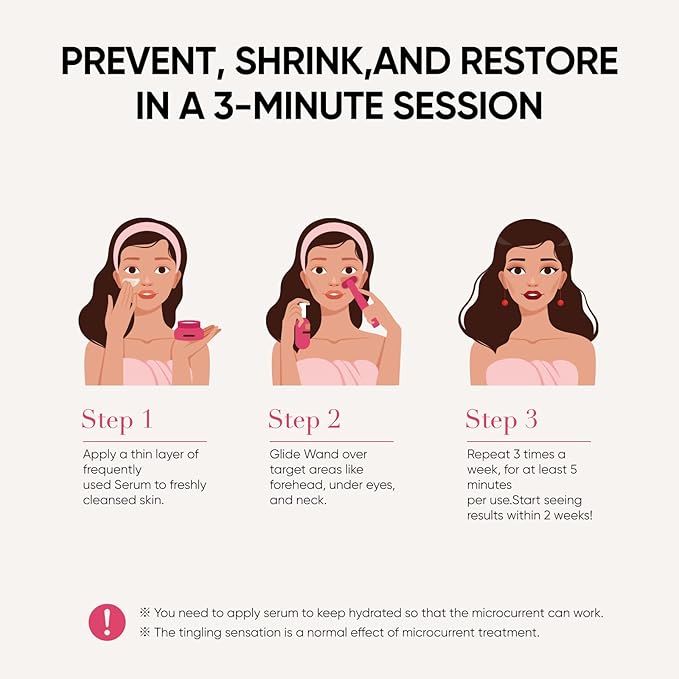 SMOOTHGLOW 2.0 PRO Awakening-4D 9-in-1 Red Light Therapy for Face, Home Radiant Renewal Facial Wand, LED Light Therapy Wand for Face Lift, Firm, Anti-Aging Wrinkle, Rejuvenation, Gift Set for Women