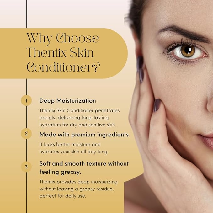 Skin Conditioner, 12oz - Soothing, Natural Moisturizer for Dry & Sensitive Skin, Non-Greasy