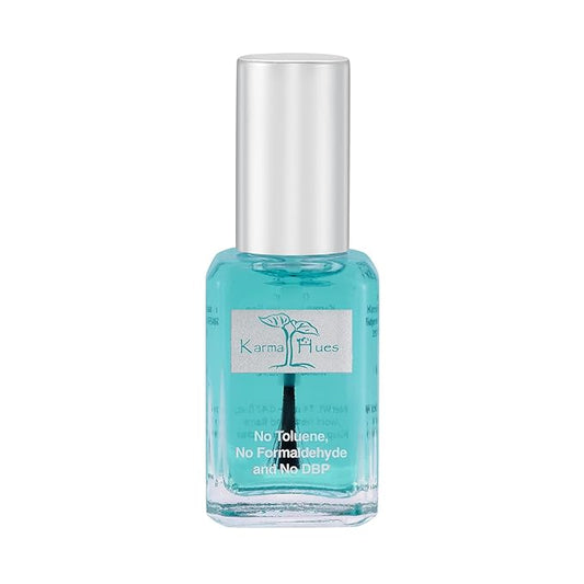 karma organic Natural Nail Polish, Vegan, and Cruelty-Free, No Toluene, No Formaldehyde, No DBP, and Free of TPHP, Base Coat with Garlic