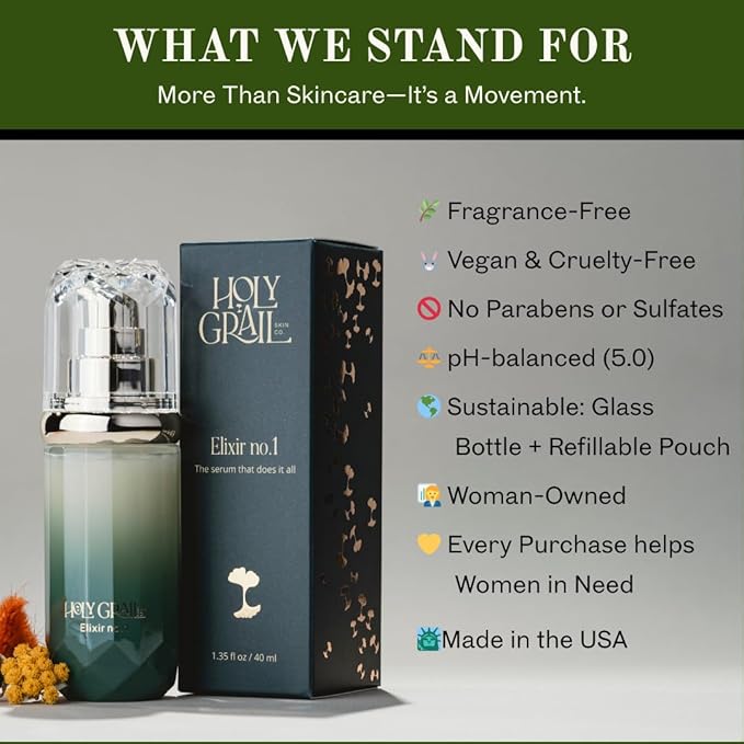 Elixir no. 1 Serum, Niacinamide, CoQ10, Skin Rejuvenation, Face Care