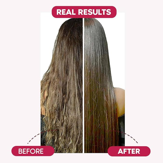 Ravenna B-tox Repair Kit - Treatment (1 Kg/35.2 Fl Oz) Formaldehyde-Free + Mask for Damaged Hair (1,5 Kg/ 52.9 fl oz) - Straightening, Intense Shine & Moisture for All Types