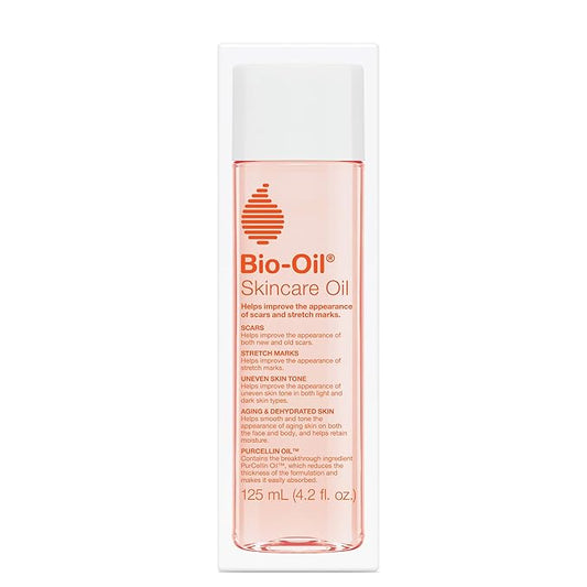 Bio-Oil Skincare Body Oil Serum for Scars and Stretch Marks, Face and Body Moisturizer with Vitamin E & A for Sensitive Dry Skin, Dermatologist Recommended, Non-Comedogenic, 4.2 Oz