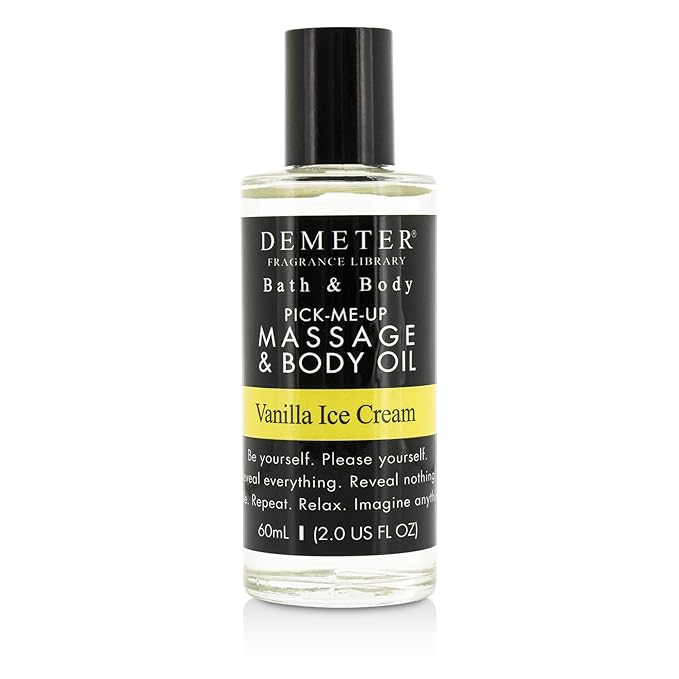 Demeter Vanilla Ice Cream Massage & Body Oil 60ml/2oz