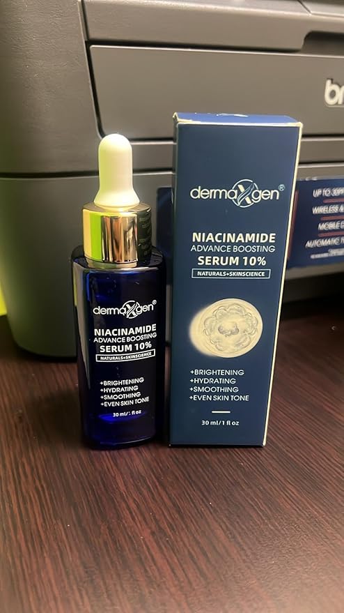 10% Niacinamide Serum for Smooth, Bright & Youthful Skin, Pore Reducer + Uneven Skin Tone Treatment, Treat Dark Spots, Diminishes Acne Prone, Skin Balancing, Restores Elasticity. (1 FL OZ)