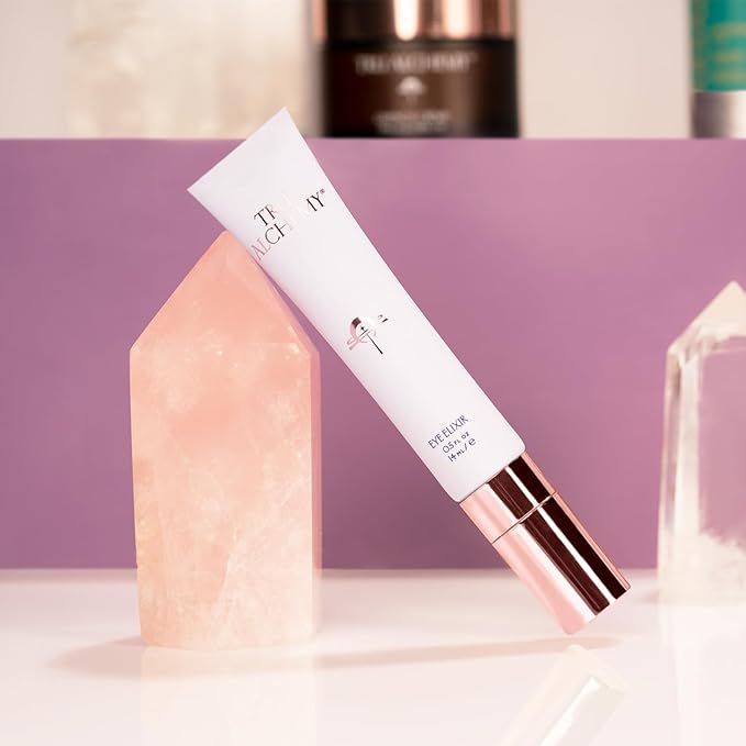 Tru Alchemy Spot Check + Eye Elixir Bundle | Brightening Serum + Spot Corrector with Niacinamide, TriDroxy Acid Blend, Hyaluronix + Cooling Eye Treatment with Hyaluronix, Caffeine, & Vitamin C