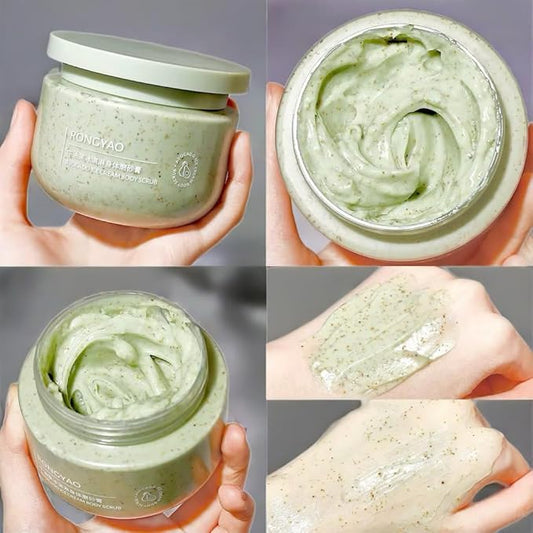 Crema de aguacate Ice Cream Body Facial Scrub - Exfoliante corporal natural y exfoliante facial - Exfoliante facial de aguacate exfoliante de azúcar - Lavado facial exfoliante - Organic -Coreano