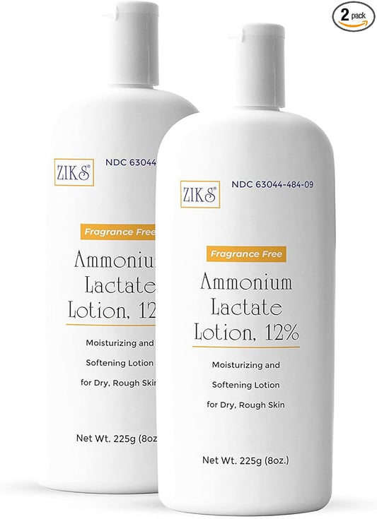 Ammonium Lactate Moisturizing Lotion 12% C-P Fliptop - 225grams/8oz [2 Pack]
