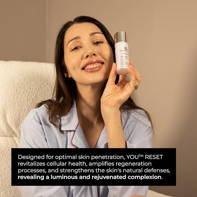 Young Goose, Youth Reset Serum | Cellular Regeneration and Repair | Improves Skin Texture | Promotes Skin Luminosity and Vibrancy - Large Size 30ml
