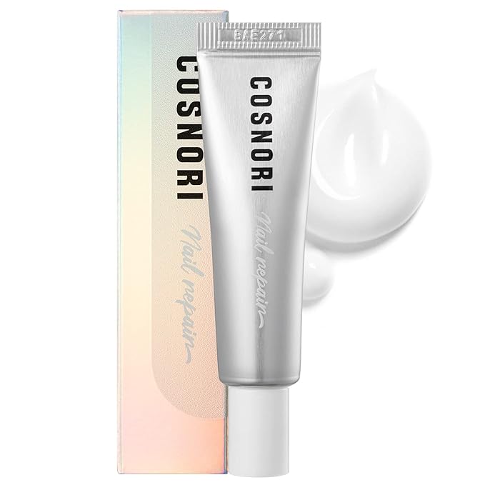 COSNORI Silk Repair Nail Cream - Intensive Nail & Cuticle Hydration with Silk-Fibroin - Non Oily Formula - For Dry & Damaged Nails - Gel Nail Recovery, 15ml (0.5 fl. oz.)