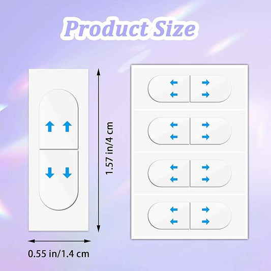 Invisible Lift Tapes 160 Pcs Face Tape Instant Tightening Sticker Portable Neck Patches Saggy Skin Strips Jowls Stickers Face Care Tape Clear Facical Tape for Wrinkle Double Chin Neck