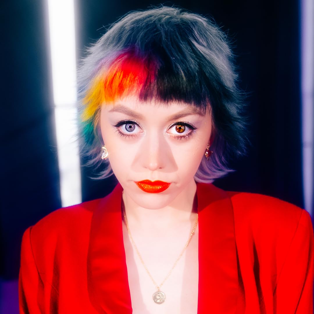 UNICORN SNOT Liquid Metal Lip Paint | Intense Pigment, Non-drying, Metallic Lip Color for Halloween Costume & Anime Cosplay | Gluten Free, Vegan & Cruelty-free Lip Makeup - LAVA (Fiery Red)