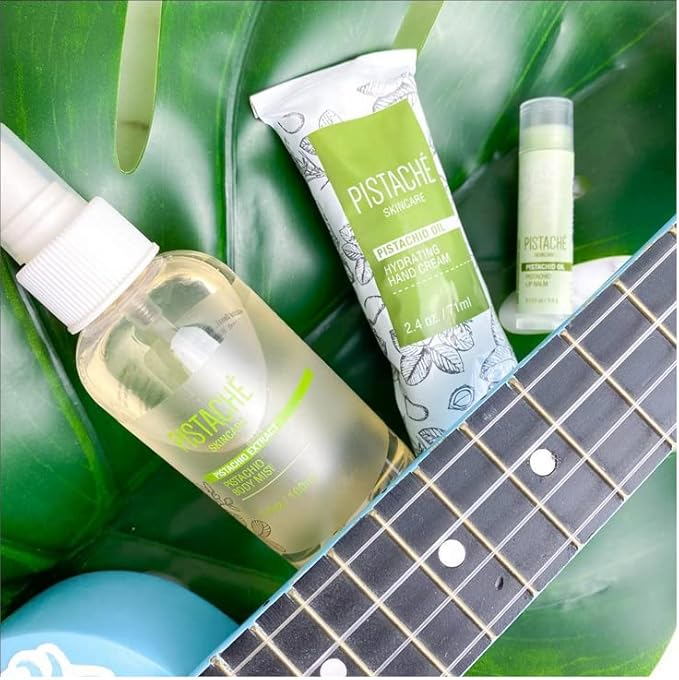 Pistaché Skincare Pistachio Oil Lip Balm + Hydrates + Plumps + Moisturizing and Nourishes + Antioxidant Protection