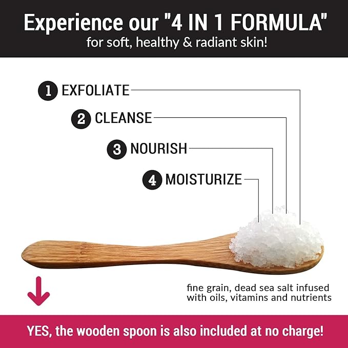 pureSCRUBS Lavender Dead Sea Salt Scrub + Sandalwood Body Scrub