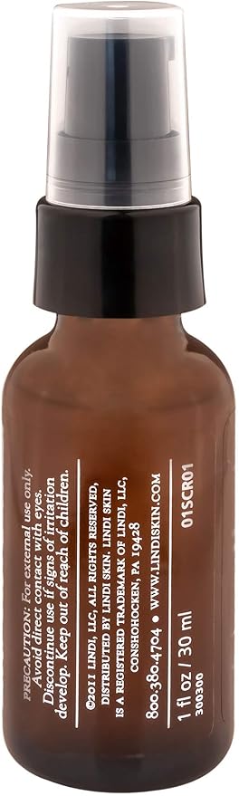 LINDI SKIN Face Serum Citrus - Ultimate Moisture and Comfort To Restore Your Skin Immediately - Reduce Facial Rash, Redness, and Itching - Relieves Uncomfortable Effects of Chemo Rash (1 fl oz)