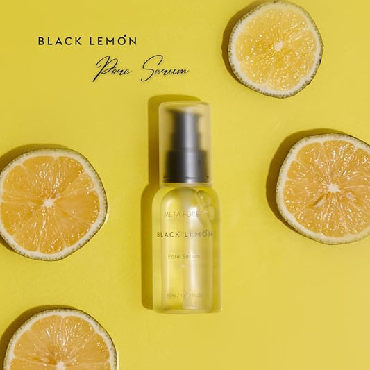 METAFORET Black Lemon Pore Serum 50ml / 1.69fl.oz Niacinamide, Pore Tightening Reducer, Tone-up for Dark Spots, Diminishes Acne Prone, Antiwrinkle