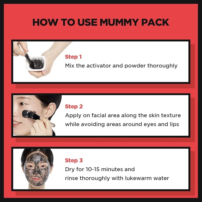SKIN1004 Zombie Beauty MUMMY PACK & ACTIVATOR KIT, Wrinkles Treatment, Smoothening,Wrinkles