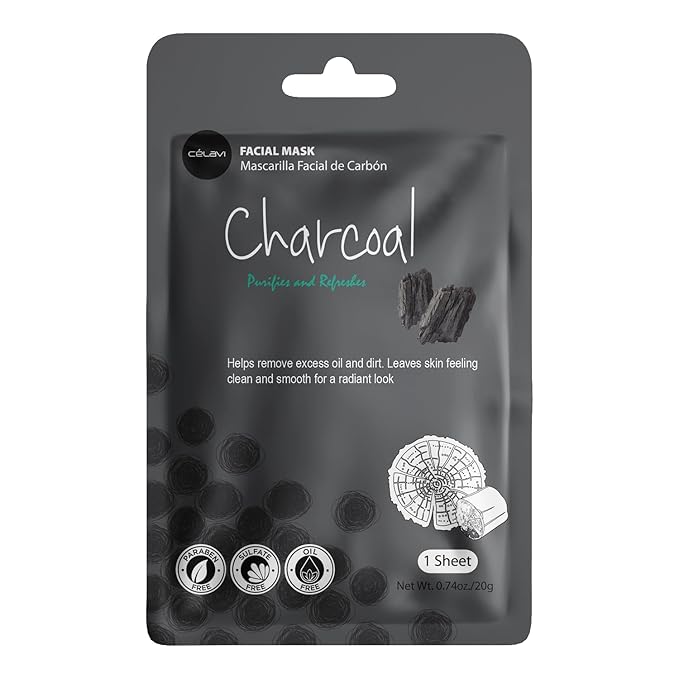 celavi Essence Facial Face Mask Paper Sheet Korea Skin Care Moisturizing 4 packs for each 6 flavors (New) K-Beauty Skincare 24 masks in a pack Made in Korea