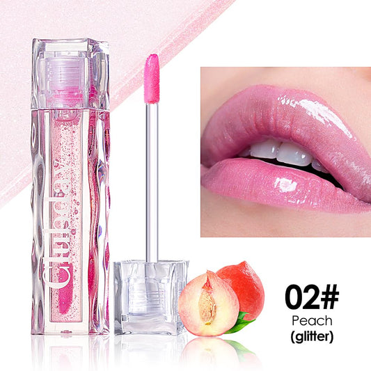 Color Changing Lip Oil, Magic Warm Change Moisturizing Lip Balm, Fruit Flavoured No-Sticky Plumping Lip Oil Long Lasting Hydrating High Shine Lip Care 0.16oz/4.5ml (2Pcs Set)-02