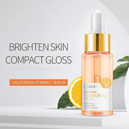 AKARY Vitamin C Serum with Hyaluronic Acid Organic Firm Skin Reduce Formula for Face Skin Improve Remove Flaw Essence