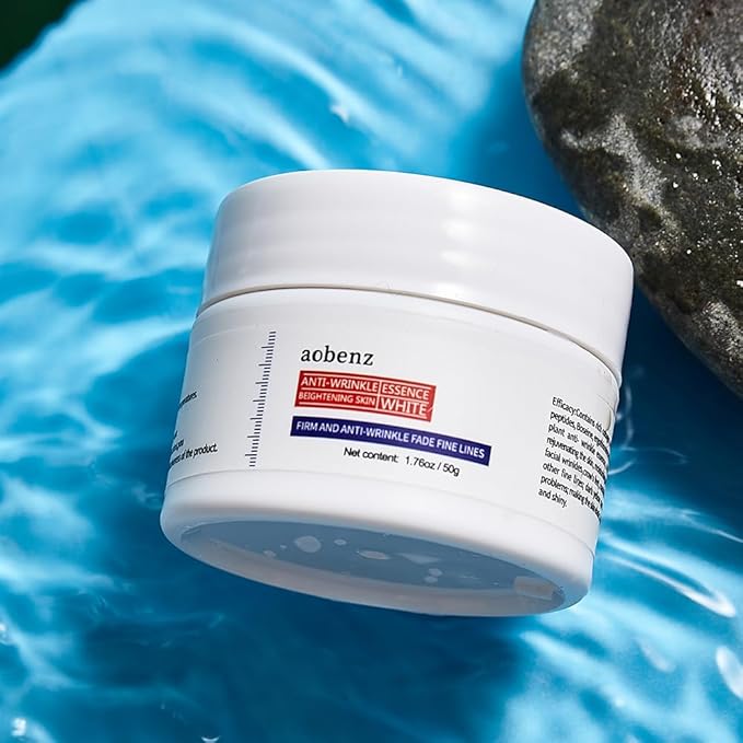 SINPIN aobenz Anti Aging Moisturizer Face Cream for Women & Men - Night Cream for Face & Neck | All Skin Types | Niacinamide + Hyaluronic Acid | Firming, Tightening, Anti Wrinkle, 1.76FL (2PCS)