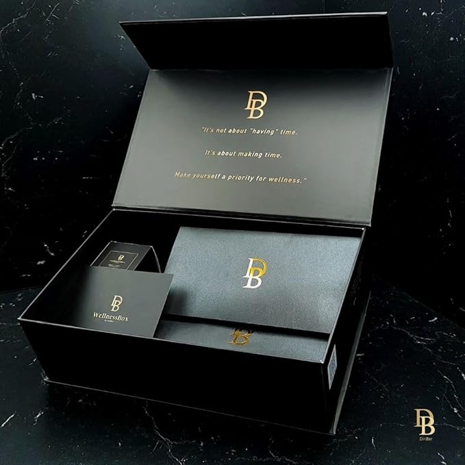 Wellness Box 12pc Self Care Spa Gift Set Basket for Women - Loving Gift Basket for Mothers Day, Birthday, Best Friend set, Womens Beauty Kit. Luxury Gifts with Scented Candle, Jade Roller, Bath Bomb.