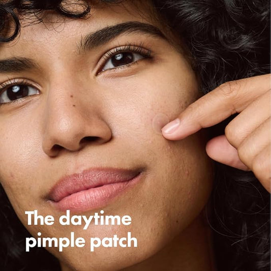 Mighty Patch™ Invisible+ Patch – The Barely-There Daytime Hydrocolloid Acne Pimple Patch for Covering Zits and Blemishes, Tapered Edges Designed to Blend Into Skin (72ct)