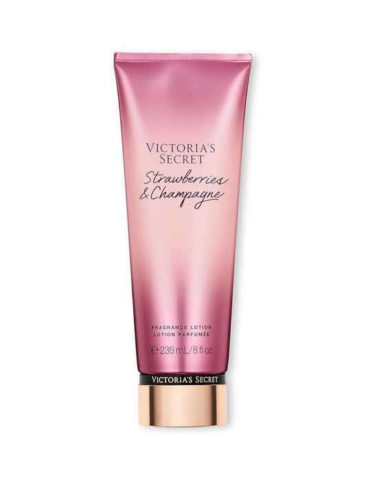 Victoria's Secret Strawberries & Champagne Fragrance Body Lotion (8 oz)