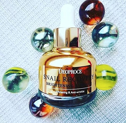 Deoproce Snail Repair Intensive Glowing Serum and Korean Skin Care Anti-Wrinkle Skin Tightening and Improvement (Snail Serum)