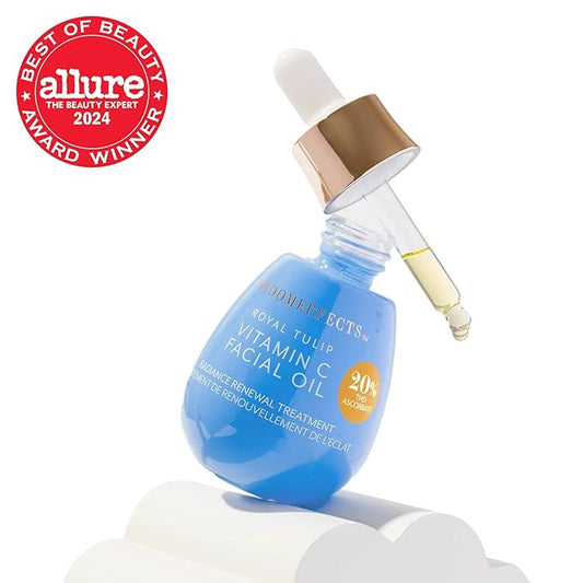 Bloomeffects - Royal Tulip Vitamin C Facial Oil | Cruelty-Free, Non-Toxic, Clean Beauty (1 fl oz | 30 ml)