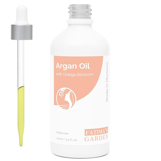 Fatima's Garden Argan & Orange Blossom Oil - Moisturizing Oil, 100ml