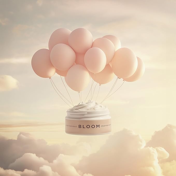 Better Than Magic Hydrating Shea Body Butter – Ultra-Moisturizing Cream for Velvety-Soft & Glowing Skin – Bloom Scent – 8 oz