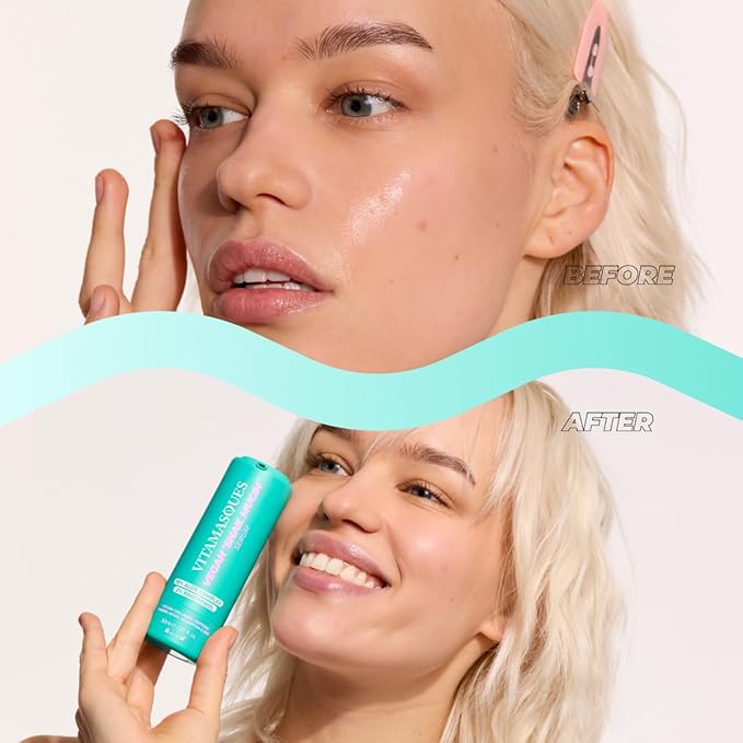 Vitamasques Vegan Snail Mucin Serum Moisturizer With Aloe Vera Complex Korean Skin Care- 1.01 fl. oz