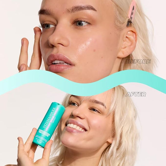 Vitamasques Vegan Snail Mucin Serum Moisturizer With Aloe Vera Complex Korean Skin Care- 1.01 fl. oz