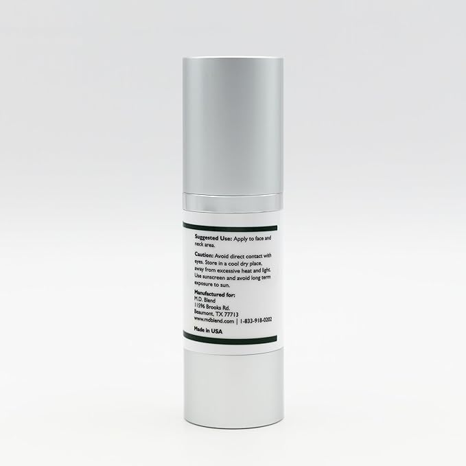 Professional Vitamin C Serum for Face with L-Ascorbic Acid 10% and Hyaluronic Acid. Refreshing Anti-Aging Face Treatment. Illuminating Hydrating Serum for Women and Men. 1floz Pump