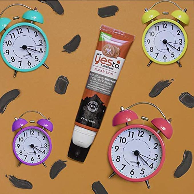 Yes To Tomatoes Detoxifying Charcoal Peel Off Face Mask, 2 Fl.Oz