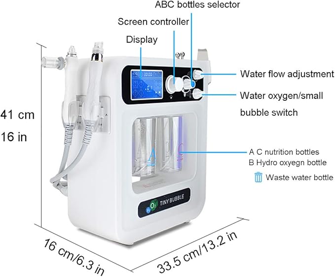 4 in 1 Face Care Facial Beauty Device Bubbles Generator Machine Elitzia ET1819