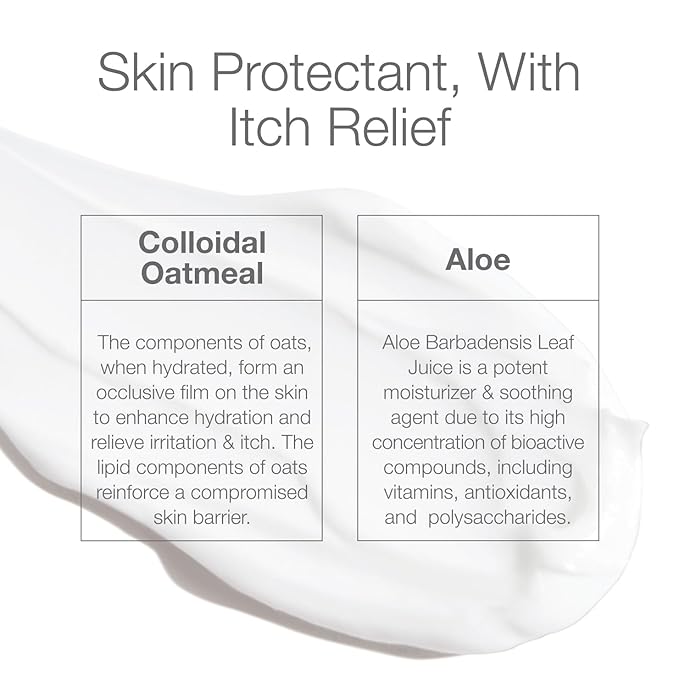 CLn® Body Moisturizer - A skin protectant delivering 2% Colloidal Oatmeal, Paraben-Free, Dye-Free & Fragrance-Free, 8 fl. oz.