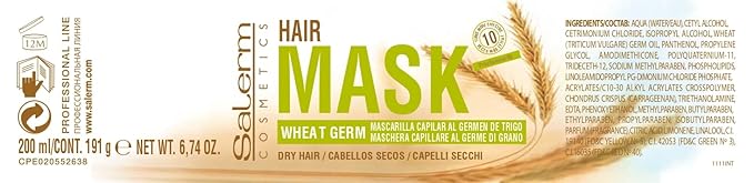 Salerm Wheat Germ Conditioning Treatment (Mascarilla Capilar) 6.74 oz