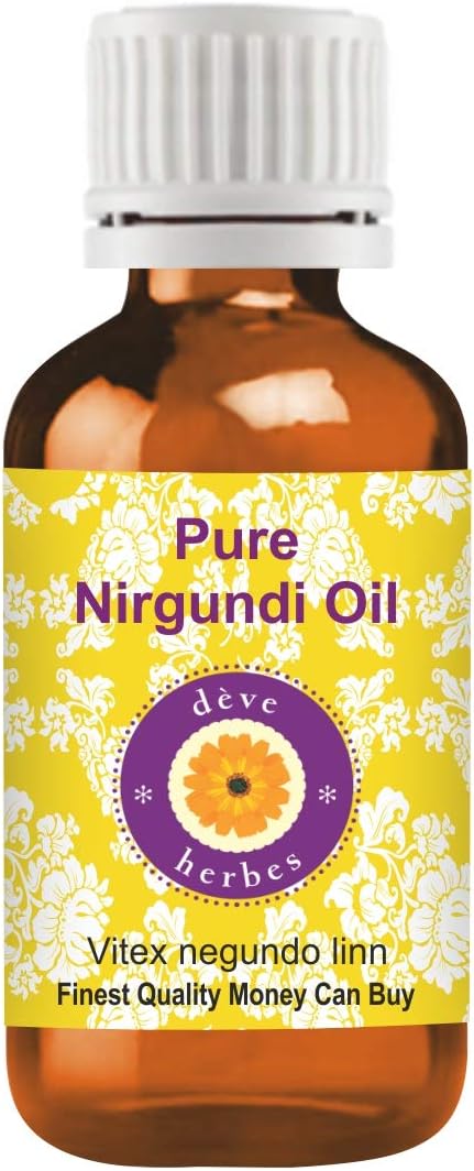 Deve Herbes Pure Nirgundi Oil (Vitex negundo linn) 50ml (1.69 oz)