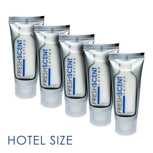 Freshscent Lotion 1oz (200 Pack) Hotel Travel Size, Bulk Amenities and Toiletries for Hospitality