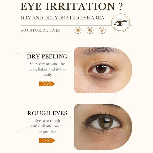 BIOAQUA Rice Raw Pump Eye Mask Dark Circles Eye Bags Nourish Repair 80g 60pcs/30pairs