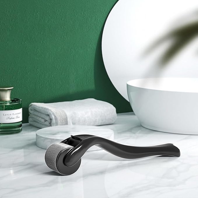 Derma Roller Beard Roller Microneedling Roller Dermaroller Ficial Roller Microneedle Micro Needle Roller 540 Titanium Home Use