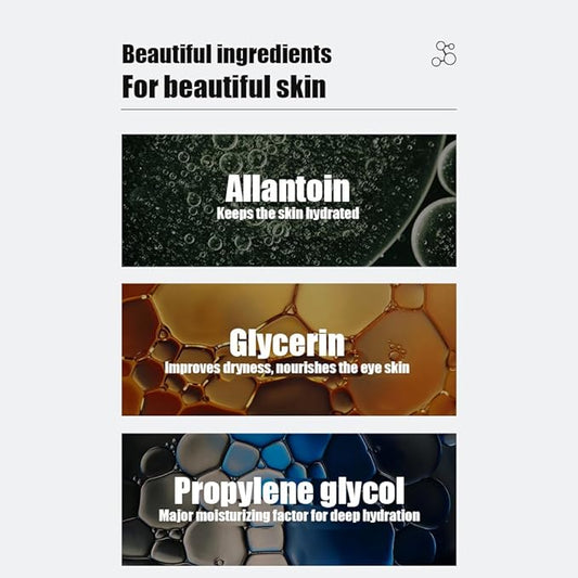 Moisturizing Elastic Eye Cream Relax Eye Skin Anti-Aging Hydrate Delicate Smooth Under Eye Bags Forehead Wrinkles Fine Lines 3ml x 2pcs