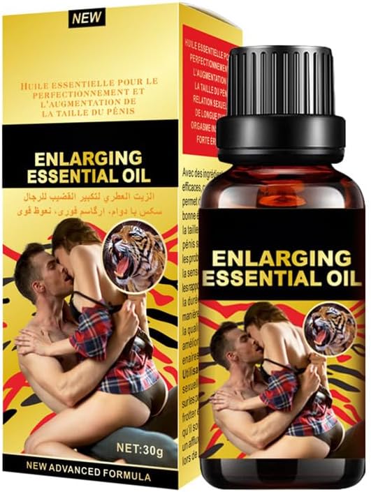 Men's Erotic Massage Essential Oil for Sex, Sexual Enhancement Erection Cream, Penisgrowth Oil Longer Thicker, Penis Energy Massage Essence Oiyl, for Care Delay Performance Boost Strength
