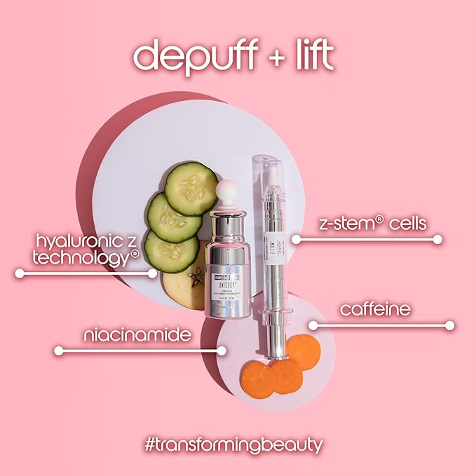 Formula Z Stem Eye Complex - Under Eye Cream for Dark Circles - Anti Aging and Firming Cream - Diminish Fine Lines and Puffiness - 0.4 oz