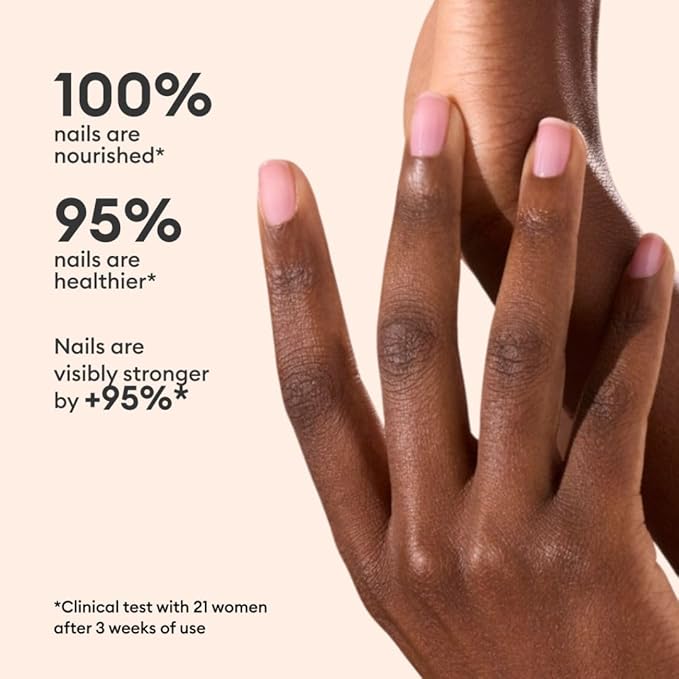 Polish & Care - No Lamp - Vegan & Made in France Ultra-Glowy Lilac Mirror-Like Shine - Nail Concealer & Care - Plant-Based Ingredients