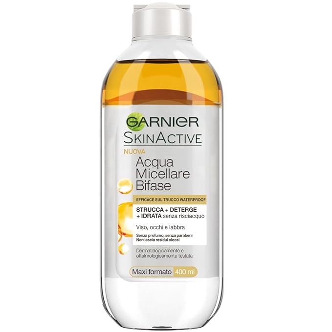 Garnier : Micellar Water with Argan Oil Daily Detergent, 400 ml